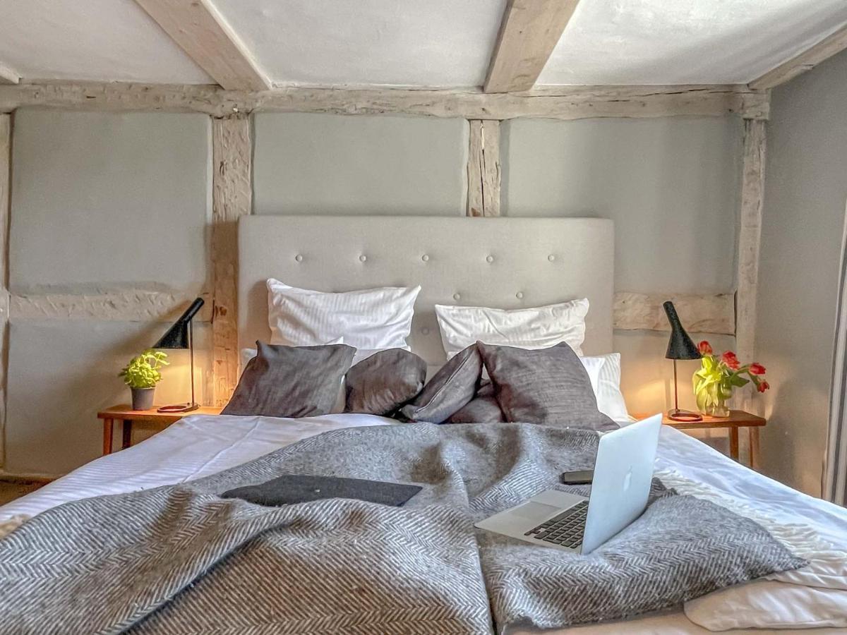 traumHaff Historischer Kahnschifferhof mit Kamin, liebevoll restauriert Vogelsang-Warsin Exterior foto