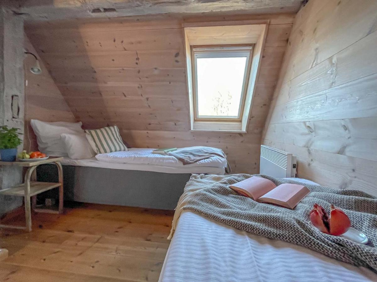 traumHaff Historischer Kahnschifferhof mit Kamin, liebevoll restauriert Vogelsang-Warsin Exterior foto
